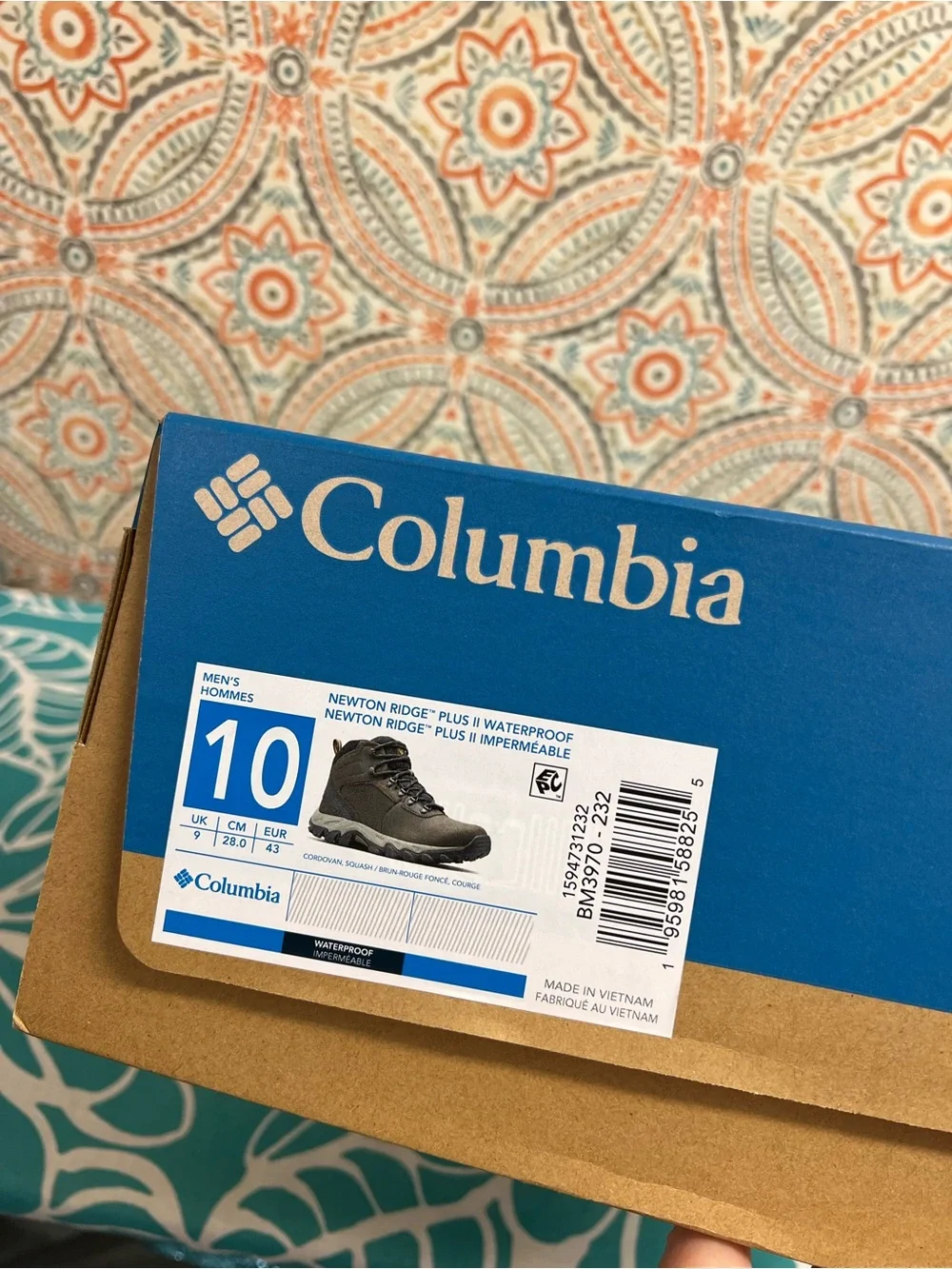 Columbia Newton Ridge Plus ll - Waterproof Boots Size Men’s 10